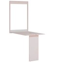 Ver imagem 3 de Mesa Dobrável Retrátil de Parede 100x64 Branco