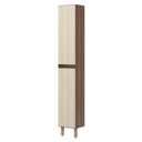 Ver imagem 1 de Paneleiro 2 Portas MDF 35x221 cm Kali 122286 Carvalho Toq Bianco Nicioli