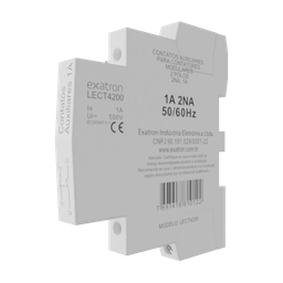 Contator Circuitos de Comando Auxiliar 2na 1a Din Bivolt Lect4200 Exatron - 1