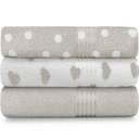 Ver imagem 2 de Kit 3 Toalhas de Banho 100 Algodão Prisma Dohler