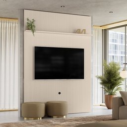 Painel Piso-teto New Interlagos Off White Madetec - 1