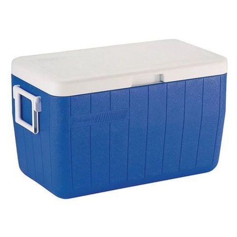 Caixa Térmica 48qt 45,4l Azul Coleman