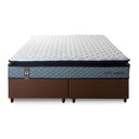 Ver imagem 6 de Conjunto Cama Box Espuma Chicago Cinza Queen 158x198x57