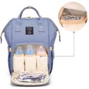 Ver imagem 5 de Bolsa Mochila Maternidade Mamãe Bebê Impermeável Azul