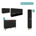 Ver imagem 6 de Armário de Cozinha Completa Atlanta Slim Preto Touch