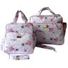 Kit Bolsa Mala Maternidade Menina 3 Peças Mochila Enxoval - 2