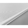 Forro Modular de Alumínio Tegular Perfuração Redonda 625 X 625 X 8 Mm em Caixa Divisystem Metálico P - 2