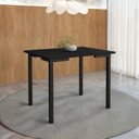 Ver imagem 1 de Mesa para Sala de Jantar 109x68cm Tampo em Mdf Compact