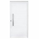 Ver imagem 1 de Porta de Giro Alumínio Branco Lambril c/Puxador 80cm Maxx - 210x80 - Direita