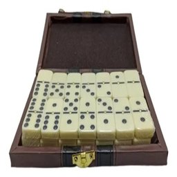 Domino com Maleta 28 Peças Jogo Profissional Completo Diversao Lazer - 3
