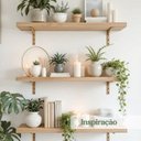 Ver imagem 3 de Kit 2 Tábuas de Pinus 100cm x 24CMX2CM Prateleira de Madeira