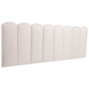 Ver imagem 1 de Cabeceira Queen Modulada Nuvem Cama Box Suede Creme