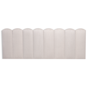 Ver imagem 3 de Cabeceira Queen Modulada Nuvem Cama Box Suede Creme