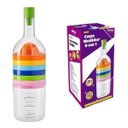 Ver imagem 1 de Copo 8 Em 1 Medidor Funil Espremedor Ralador Cortador