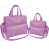 Kit Bolsa Bebê Lilás Maternidade Menina Enxoval 7ol02 - 1