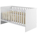 Ver imagem 2 de Berço Americano Soft com Cômoda Sapateira Ipe Branco Cinamomo - Móveis Albatroz