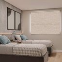 Ver imagem 2 de Persiana Rolo Blackout Bege - 2.40m X 2.40m