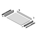 Ver imagem 2 de Gaveta Tandembox Plus Baixa M para Tip-on Blumotion para Módulo de 300mm Blum 500 Mm- Cinza - 378m50