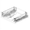 Ver imagem 3 de Gaveta Tandembox Plus Baixa M para Tip-on Blumotion para Módulo de 300mm Blum 500 Mm- Cinza - 378m50