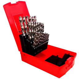 JOGO DE BROCAS DE 25 PEÇAS COM AFIAÇÃO CRUZ DORMER A095204 - 1