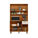 Ver imagem 4 de Kit Cozinha New Livia 6 Portas 1 Gaveta MDF-MDP 110cm Pallazio