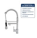Ver imagem 2 de Torneira Misturador Monocomando com Ducha ½" Firenze Cromado Addra
