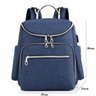 Mochila Maternidade Com Usb Porta Mamadeira E Trocador Azul - 2