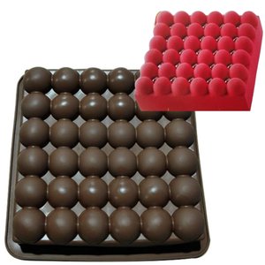 Forma para Entremet/bolo em Silicone Bolha 18cm Antiaderente
