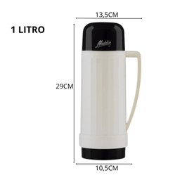 Garrafa Térmica Café Chá Continental 1l Tradicional Aladdin - 2