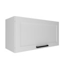Ver imagem 2 de Armário Aéreo 1 Porta Americana Almofada Basculante 80cm TM1316 MDF Grazi Branco