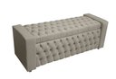 Ver imagem 3 de Jogo Cabeceira e Recamier Baú para Cama Box Casal Queen 1.58 - Suede - Sv Decor:bege