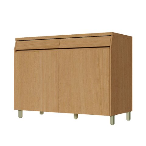 Balcão Modular Simone Mendes 120cm 2 Portas 2 Gavetas Nesher