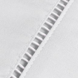 Roupa de Cama Solteiro 400 Fios 2 Peças 100% Toque Macio Cor:branco - 5