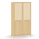 Ver imagem 2 de Guarda Roupa Infantil 2 Portas MDF Carvalho Malva Linha Indy