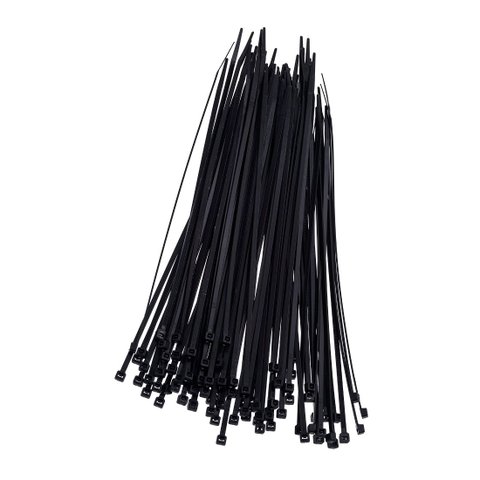 Abraçadeira de Nylon 3,6x250 mm Preto 100 Unidades Bemfixa
