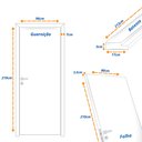 Ver imagem 4 de Kit Porta de Madeira 210x80cm Lisa Laqueada Direita Moldufama