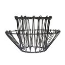 Ver imagem 2 de Lustre Pendente Luminaria Teto Ajustavel Rustica Metal Aramado Casa Sala Quarto Mezanino