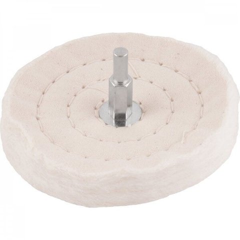 Roda de pano 4" com haste Vonder