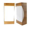 Ver imagem 1 de Arandela Madeira/Acrílico Curva Freijó 30cm LED 9W 6000K MadeLuz Arandela Antares Curva