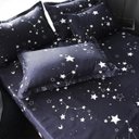 Ver imagem 5 de Jogo de Cama Casal Comum Completo 6 Peças com Edredom Star