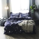 Ver imagem 1 de Jogo de Cama Casal Comum Completo 6 Peças com Edredom Star