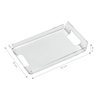 Bandeja Acrílica Transparente Hara Alça Lateral 42x20 Cm - 2