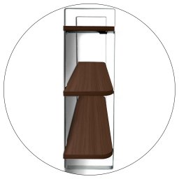 Prateleira Tripla Nicho Hone Modelo Industrial Decoração Casa 60x15 Branca/Villandry - 6