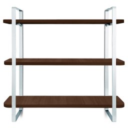 Prateleira Tripla Nicho Hone Modelo Industrial Decoração Casa 60x15 Branca/Villandry - 3