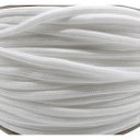 Ver imagem 2 de Kit 30 Metros Corda Pp Branco Trançada 5Mm Camping Varal