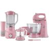 Conjunto Cozinha Britânia BKT51R Rosa 220V Coj Cozinha Britânia BKT51R Rosa 220V - 1