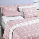 Ver imagem 3 de Roupa Cama Solteiro Menino ou Menina Xadrez Super Moderno 2 Peças