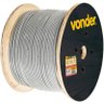 Cabo de Aço Plastificado Alma de Fibra 2,38 Mm 3/32" 6 X 7- Vonder - 1