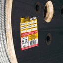 Ver imagem 2 de Cabo de Aço Plastificado Alma de Fibra 2,38 Mm 3/32" 6 X 7- Vonder