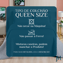 Ver imagem 7 de Conjunto Cama Casal Queen Size Melody Bordada 200 Fios Extra Macio - Ravena:cinza